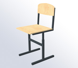 Регулируемый стул школьника