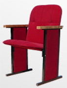 Кресло для зала заседания на металлокаркасе